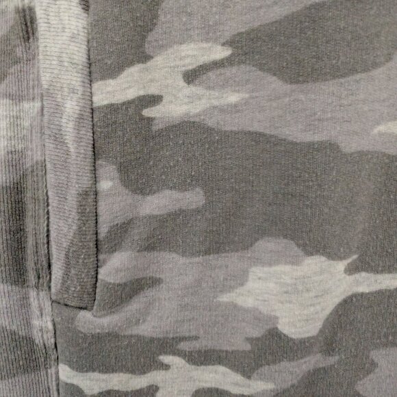 Athleta Balance Shirt Dress Grey Heather Camouflage Long Sleeve Pullover Size S - Picture 10 of 10